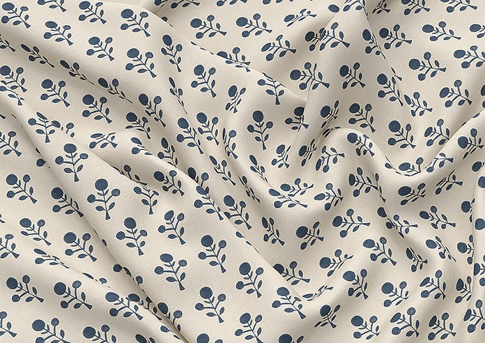 Emily Bond Hawthorn, Indigo - Roman Blind - Image 4